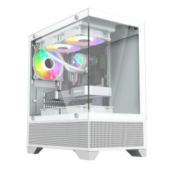 Gabinete Gamer Opera Snow Liketec - Sem Fans