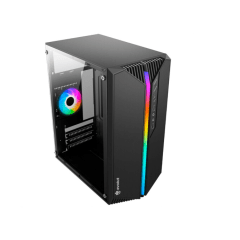 Gabinete Gamer Orcus Mid Tower com Led RGB e Lateral em Vidro Temperado EVOLUT - EG814
