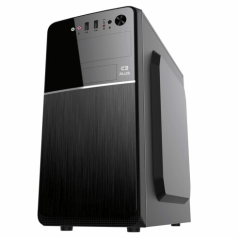  Gabinete Micro ATX C3Plus Com Fonte 200W - MT-24V2BK