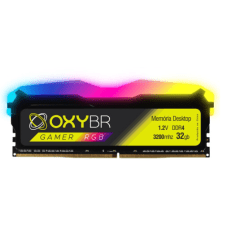 Memória Ram OxyBR Gamer RGB DDR4 32GB 3200MHz