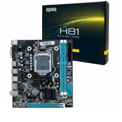 Placa Mãe para Intel LGA1150 2x ddr3 6 Usb Vga/Hdmi Knup - KP-G-H81