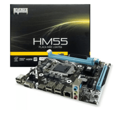 Placa Mãe para Intel LGA1156 2x DDR3 6 Usb Vga/Hdmi - G-HM55 / KP-HM55