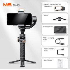 Estabilizador Para Câmera Guimbal Hohem O Isteady M6 C/ Sensor Movimento Mtk-l02