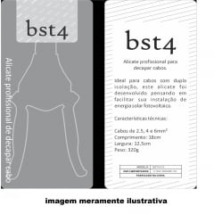 ALICATE DE DECAPAR (BST4-311)