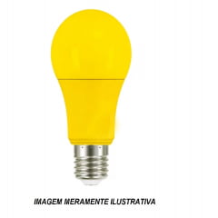 Lâmpada LED 7W Bivolt E27 Amarela