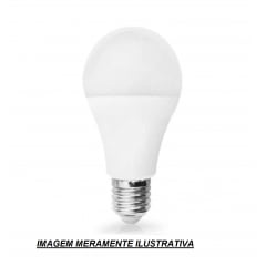 Lâmpadas 15W LED Bulbo E27, 6500K, Bivolt - Branco Frio