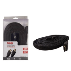 Cabo HDMI 2.0 5 Metros 4K Ultra HD 3D Alta Velocidade Tomate MHD-4005 Cabo HDMI 2.0 5 Metros 4K Ultra HD 3D Alta Velocidade Tomate MHD-4005