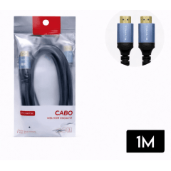 Cabo HDMI 8K 1 Metro Tomate MHD-8101 Ultra HD Alta Velocidade