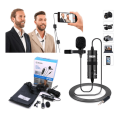 Microfone BOYA BY-M1 Condensador Omnidirecional Original