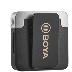 Microfone BOYA BY-M1V4 Sem Fio USB-C Lapela 2.4GHz