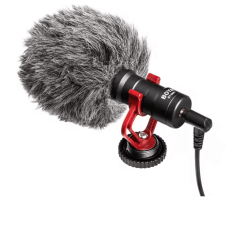 Microfone BOYA BY-MM1 Condensador Cardioide para Vídeos Profissionais