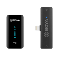 Microfone BOYA BY-XM6 S3 Lapela Sem Fio Lightning