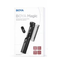 Microfone de Lapela BOYA Magic-01 Combo para iPhone, Android e Câmera