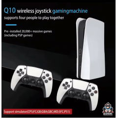 Videogame MAY-104 4K HDMI 64 Bit com 3550+ Jogos e Controle Sem Fio