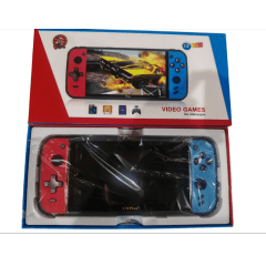 X16 Plus Console Portátil 64 Bit 7.5 Polegadas | 6800 Jogos Integrados