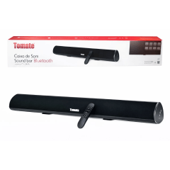 Barra de Som Tomate MTS-2016 Mini Bluetooth Preta 127/220V