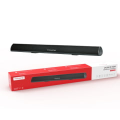 Caixa de Som Soundbar Bluetooth Tomate MTS-2018 Preto Potente com USB e Auxiliar
