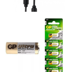 Bateria 12v Alcalina 23a Blister C/ 5 Unid B12va23a-5un Gp