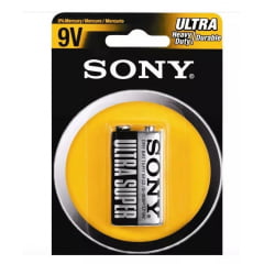 Bateria Zinco Carbono 9 Volts S-006p - Sony