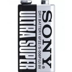 Bateria Zinco Carbono 9 Volts S-006p - Sony