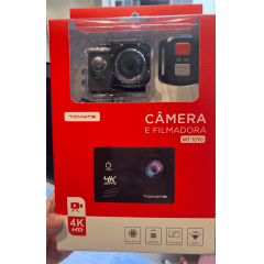 Câmera E Filmadora Digital Tomate 4k Wifi Mt-1090 1080p