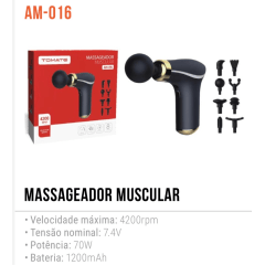 Massageador Muscular Portátil TOMATE AM-016
