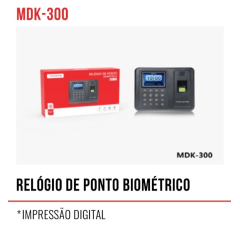 MDK-300 religio de ponto com leitor de biometria 