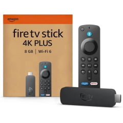 Amazon Fire TV Stick 4K Plus com Wi-Fi 6