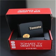 Android TV Box Tomate MCD-121 Smart TV Full HD Wi-Fi Streaming Original com Garantia Android TV Box Tomate MCD-121 Smart TV Full HD Wi-Fi Streaming Original com Garantia