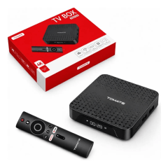 TV Box Tomate MCD-125 4K Android 10 Wi-Fi 2.4G/5G