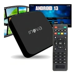 TV Box INOVA Android | Smart TV com Wi-Fi, Streaming e Promoção Imperdível