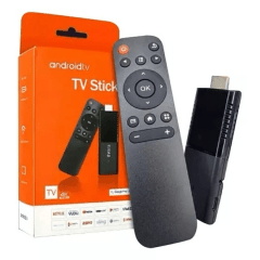 TV Stick Android 4K com Chromecast Wi-Fi – Tipo Fire Stick | Controle Padrão