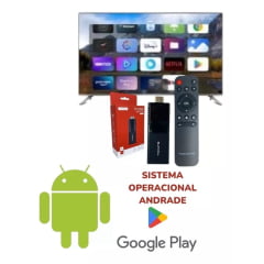 TV Stick Android 4K Tomate MCD-123 com Google Assistente e Controle