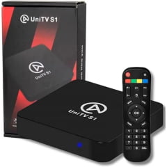 UNITV S1 TV Box Android 1GB RAM 8GB Preto
