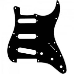 Escudo para Guitarra Stratocaster SSS Preto FENDER