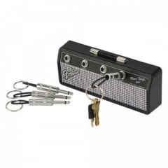 Porta Chaves Mini Amplificador Jack Rack Preto FENDER
