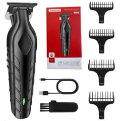  Máquina Profissional Barba Cabelo Dragon Cortar Acabamento Pezinho MAG-027 Tomate Original