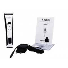 Maquina Profissional Criança E Adulto 7w Led Kemei Km-5091