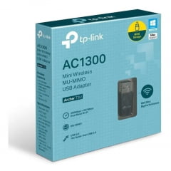Adaptador Usb Mini Wi-fi Tp-link Mu-mimo Ac1300 Archer T3u