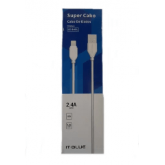 CABO IT-BLUE 2.4A USB IPHONE LE-840L