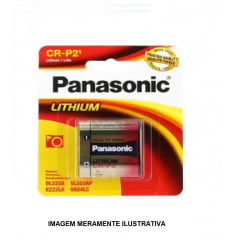 223 CR-P2 6V Lithium PANASONIC / 1 Bateria
