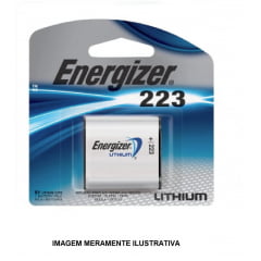 bateria  Energizer Lithium 223 (cr-p2) 6v