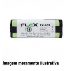 BATERIA RECARREGÁVELPARA TELEFONE FIXO FX-105