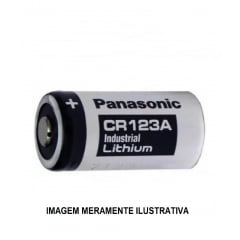 BATERIA CR123A 3V LITHIUM PANASONIC INDUSTRIAL