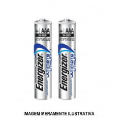 PILHA ENERGIZER ULTIMATE LITHIUM 1,5V AAA PALITO C/2