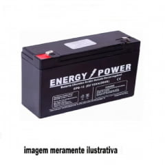 BATERIA SELADA 6V 12AH ENERGY POWER