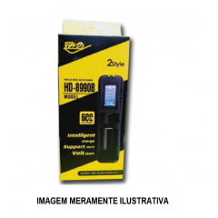 Carregador Bateria 18650 16340 14500 26650 Lcd Display