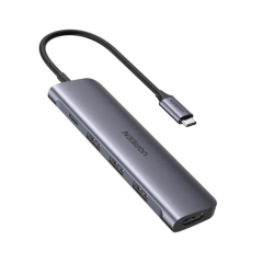 Adaptador USB-C para HDMI UGREEN com USB 3.0*3 (Ref. 50209) Marca: Ugreen | Modelo: CM136