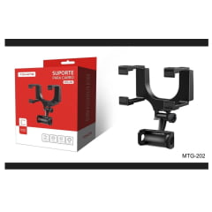Suporte Veicular Retrovisor Premium Tomate MTG-202 para Celular