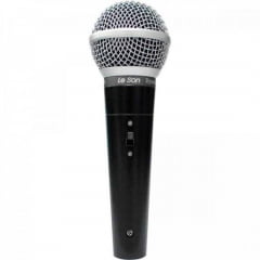 Microfone de Mão Dinâmico LS50 Preto LESON